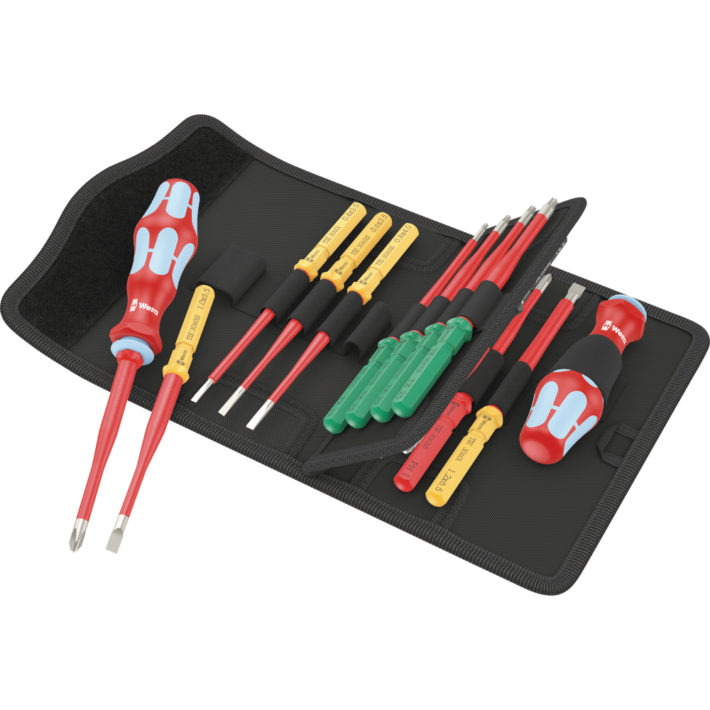 Wera VDE-Wechselklingen-Satz Kraftform Kompakt VDE Stainless 17 